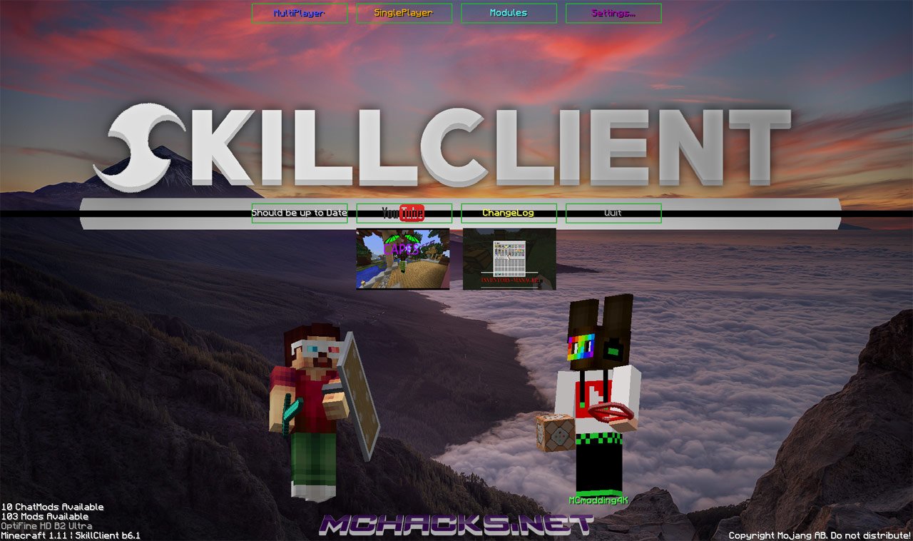 free minecraft hacked clients